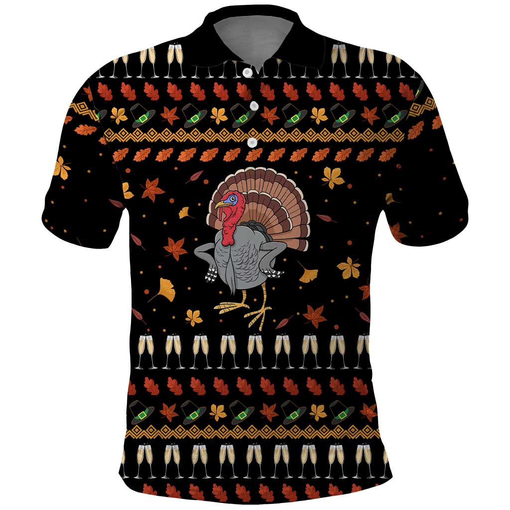Thanksgiving Christmas Design Polo Shirt Xmas Holiday Patterns - Wonder Print Shop