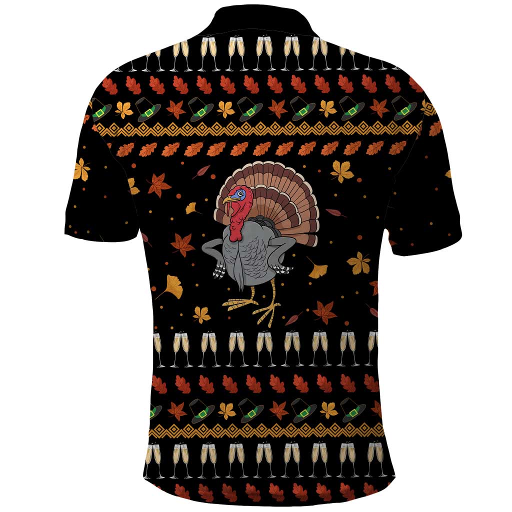 Thanksgiving Christmas Design Polo Shirt Xmas Holiday Patterns - Wonder Print Shop