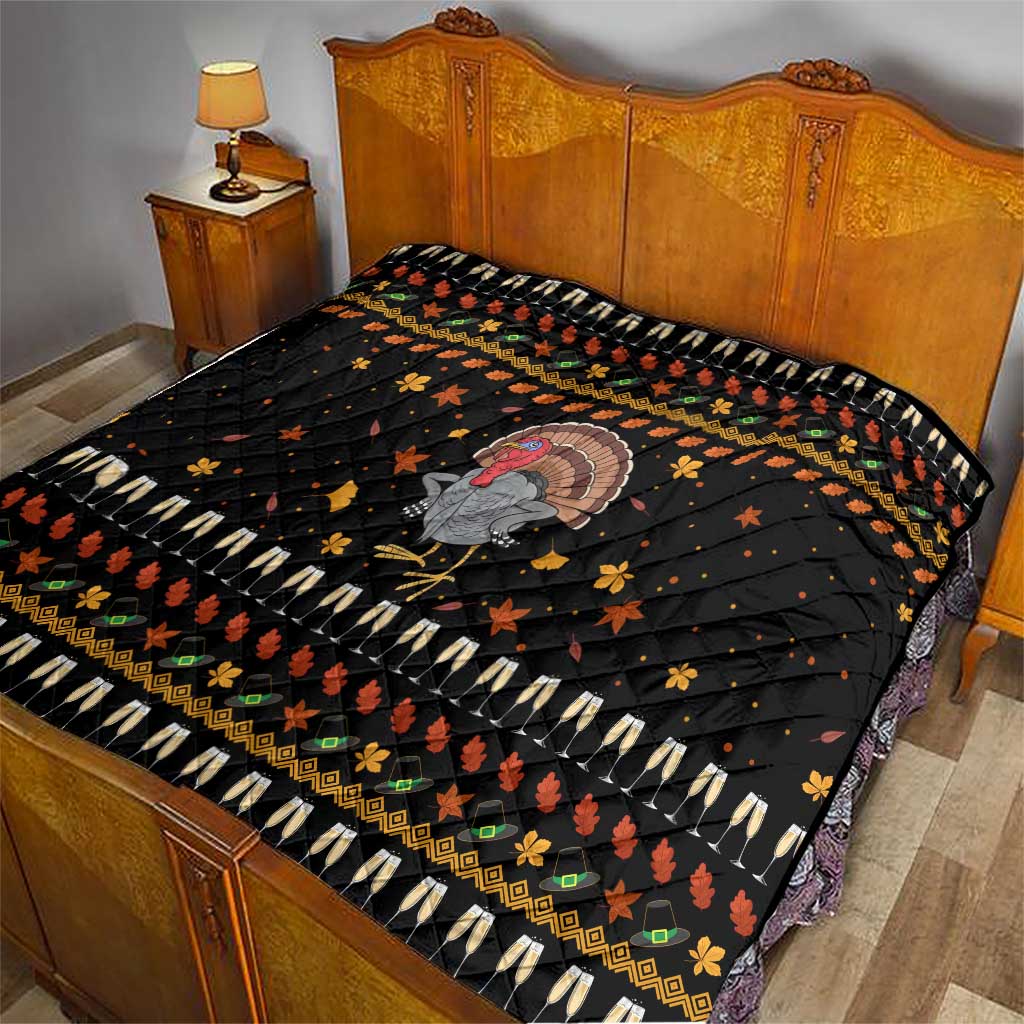 Thanksgiving Christmas Design Quilt Xmas Holiday Patterns - Wonder Print Shop