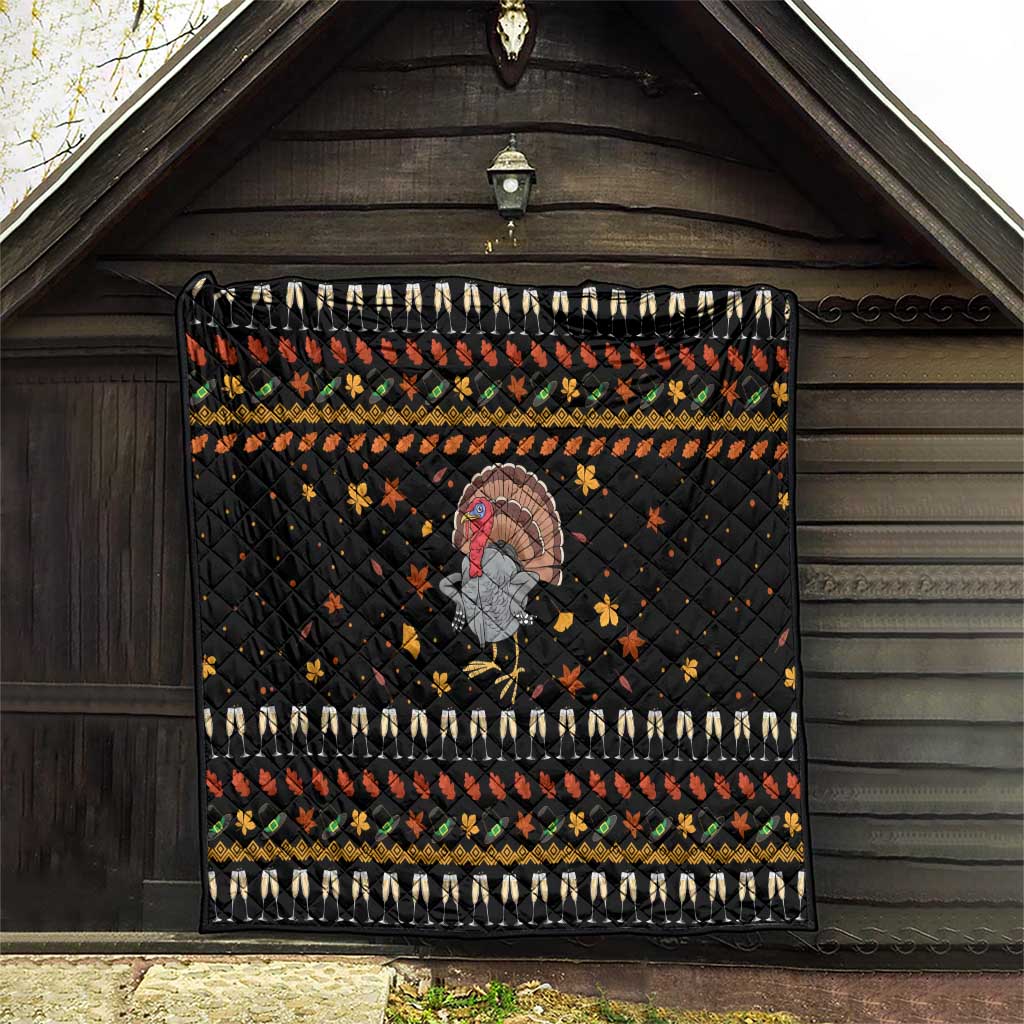 Thanksgiving Christmas Design Quilt Xmas Holiday Patterns - Wonder Print Shop