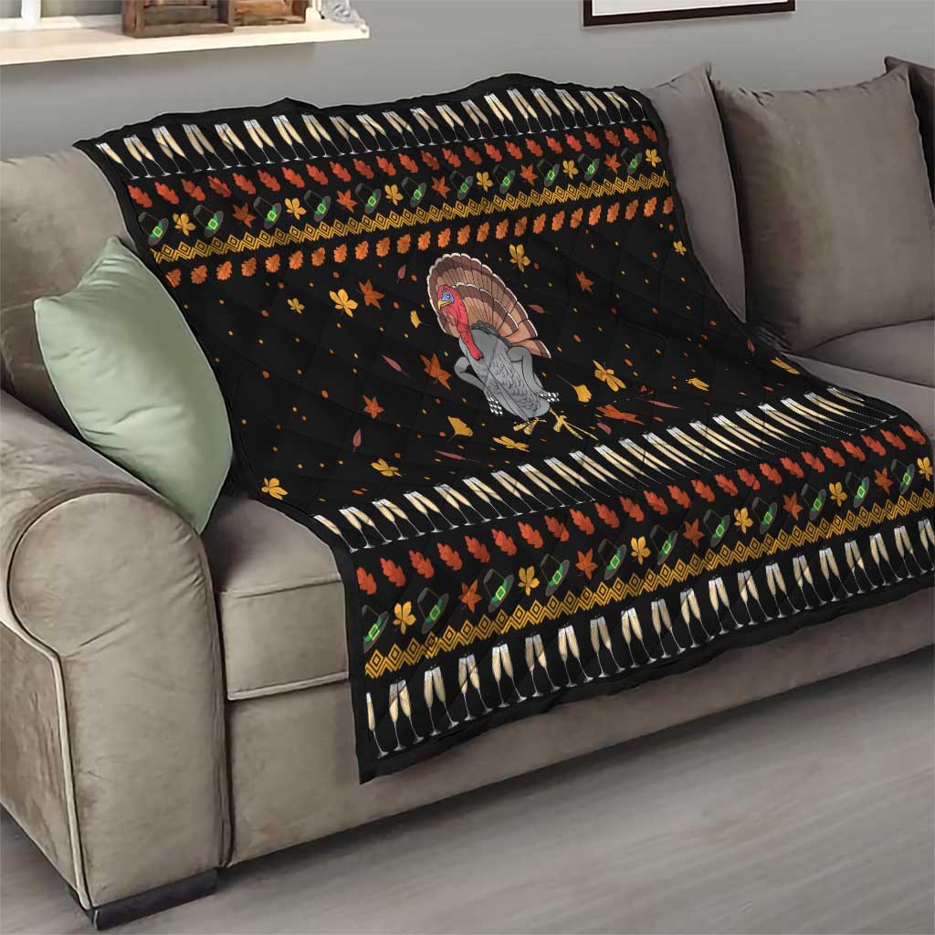 Thanksgiving Christmas Design Quilt Xmas Holiday Patterns - Wonder Print Shop