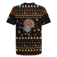 Thanksgiving Christmas Design Rugby Jersey Xmas Holiday Patterns - Wonder Print Shop