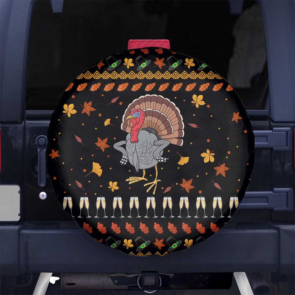 Thanksgiving Christmas Design Spare Tire Cover Xmas Holiday Patterns - Wonder Print Shop