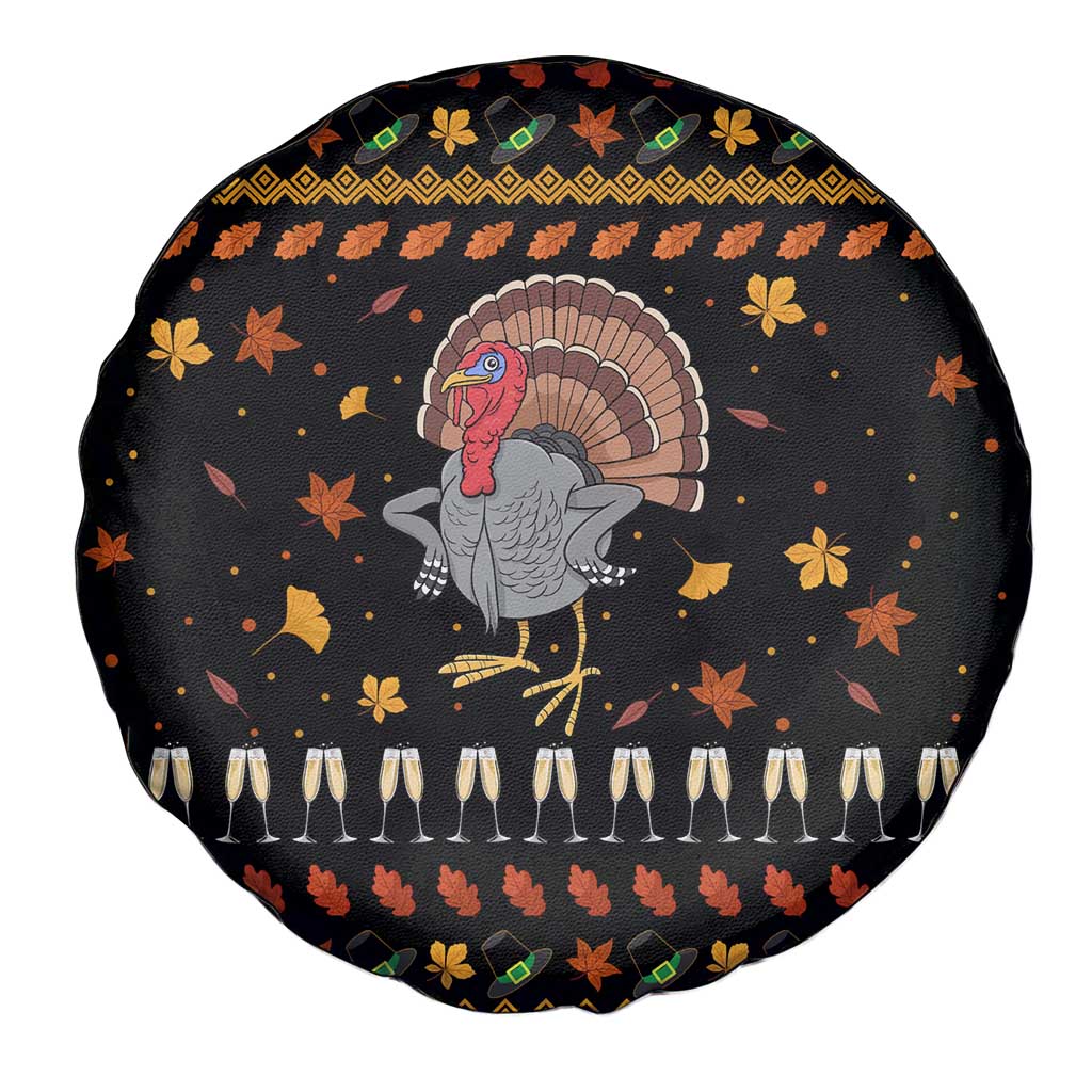 Thanksgiving Christmas Design Spare Tire Cover Xmas Holiday Patterns - Wonder Print Shop