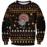 Thanksgiving Christmas Design Sweatshirt Xmas Holiday Patterns - Wonder Print Shop