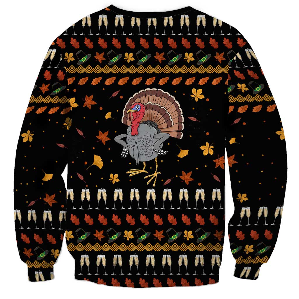 Thanksgiving Christmas Design Sweatshirt Xmas Holiday Patterns - Wonder Print Shop