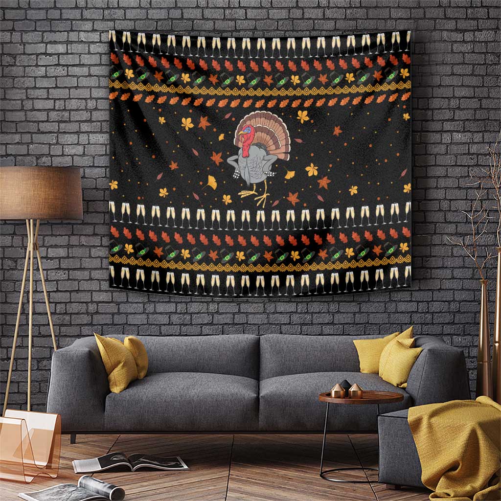 Thanksgiving Christmas Design Tapestry Xmas Holiday Patterns - Wonder Print Shop