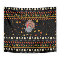 Thanksgiving Christmas Design Tapestry Xmas Holiday Patterns - Wonder Print Shop