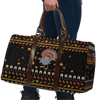 Thanksgiving Christmas Design Travel Bag Xmas Holiday Patterns - Wonder Print Shop