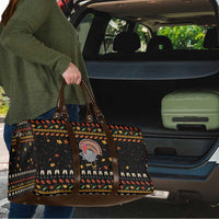 Thanksgiving Christmas Design Travel Bag Xmas Holiday Patterns - Wonder Print Shop