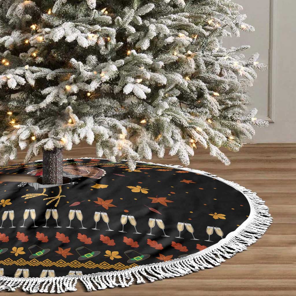 Thanksgiving Christmas Design Tree Skirt Xmas Holiday Patterns - Wonder Print Shop