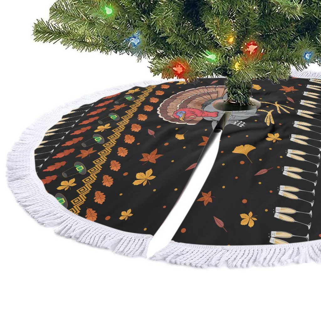 Thanksgiving Christmas Design Tree Skirt Xmas Holiday Patterns - Wonder Print Shop