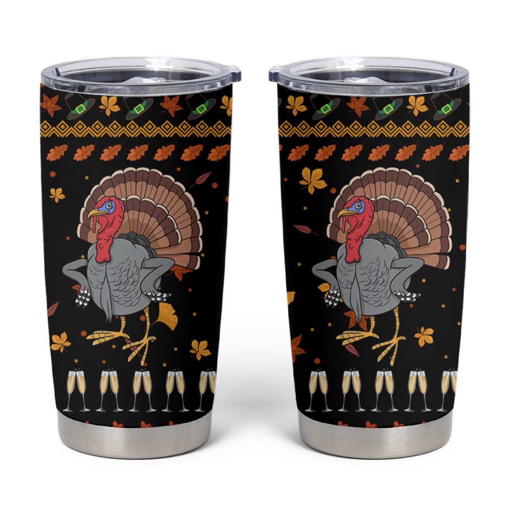 Thanksgiving Christmas Design Tumbler Cup Xmas Holiday Patterns - Wonder Print Shop