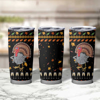Thanksgiving Christmas Design Tumbler Cup Xmas Holiday Patterns - Wonder Print Shop