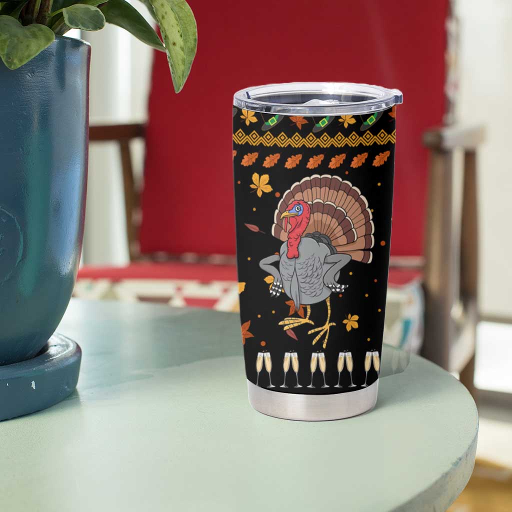 Thanksgiving Christmas Design Tumbler Cup Xmas Holiday Patterns - Wonder Print Shop