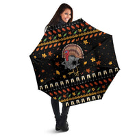 Thanksgiving Christmas Design Umbrella Xmas Holiday Patterns - Wonder Print Shop