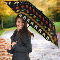 Thanksgiving Christmas Design Umbrella Xmas Holiday Patterns - Wonder Print Shop