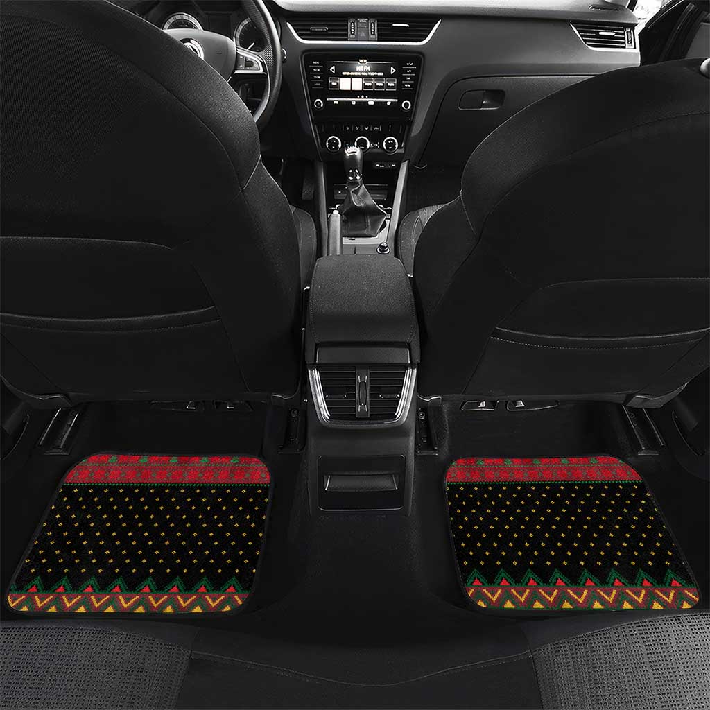 The Beer Lover Elf Christmas Car Mats Xmas Holiday Patterns - Wonder Print Shop