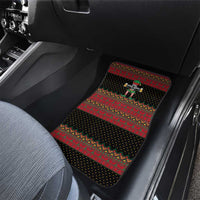 The Beer Lover Elf Christmas Car Mats Xmas Holiday Patterns - Wonder Print Shop