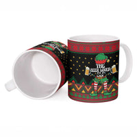 The Beer Lover Elf Christmas Ceramic Mug Xmas Holiday Patterns - Wonder Print Shop