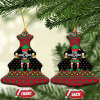 The Beer Lover Elf Christmas Ceramic Ornament Xmas Holiday Patterns - Wonder Print Shop