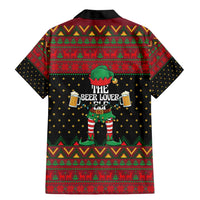 The Beer Lover Elf Christmas Family Matching Mermaid Dress and Hawaiian Shirt Xmas Holiday Patterns - Wonder Print Shop