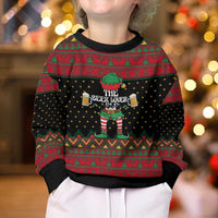 The Beer Lover Elf Christmas Kid Ugly Christmas Sweater Xmas Holiday Patterns - Wonder Print Shop