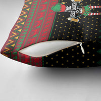 The Beer Lover Elf Christmas Pillow Cover Xmas Holiday Patterns - Wonder Print Shop