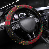 The Beer Lover Elf Christmas Steering Wheel Cover Xmas Holiday Patterns - Wonder Print Shop