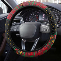 The Beer Lover Elf Christmas Steering Wheel Cover Xmas Holiday Patterns - Wonder Print Shop