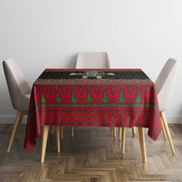 The Beer Lover Elf Christmas Tablecloth Xmas Holiday Patterns - Wonder Print Shop