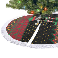 The Beer Lover Elf Christmas Tree Skirt Xmas Holiday Patterns - Wonder Print Shop