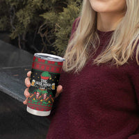 The Beer Lover Elf Christmas Tumbler Cup Xmas Holiday Patterns - Wonder Print Shop