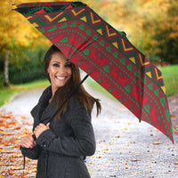 The Beer Lover Elf Christmas Umbrella Xmas Holiday Patterns - Wonder Print Shop