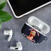 The Season To Be Jolly Goldendoodle Christmas AirPods Case Xmas Holiday Patterns - Wonder Print Shop