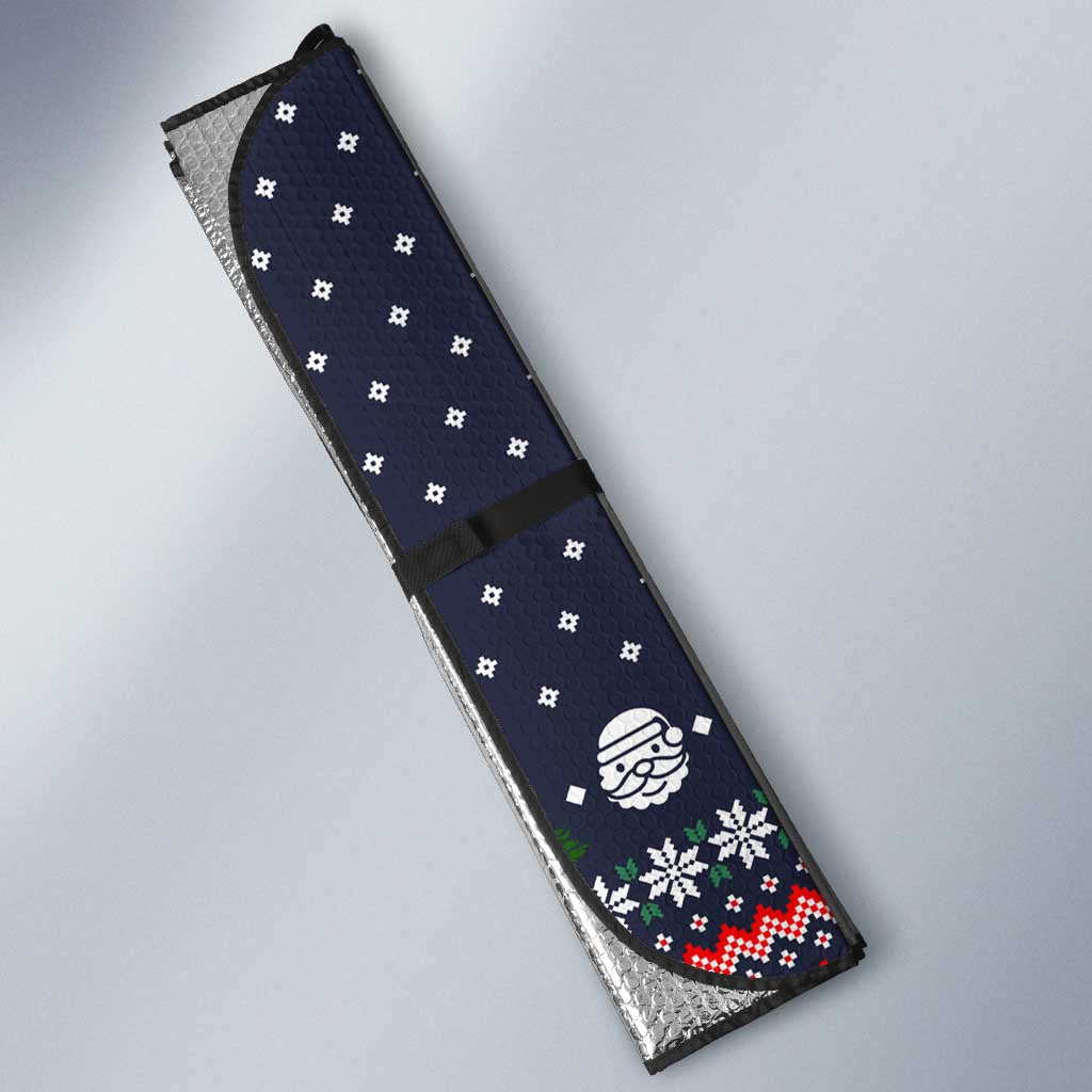 The Season To Be Jolly Goldendoodle Christmas Auto Sun Shade Xmas Holiday Patterns - Wonder Print Shop