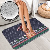 The Season To Be Jolly Goldendoodle Christmas Bathroom Set Xmas Holiday Patterns - Wonder Print Shop