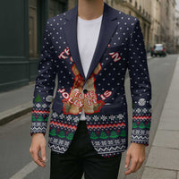 The Season To Be Jolly Goldendoodle Christmas Blazer Xmas Holiday Patterns - Wonder Print Shop