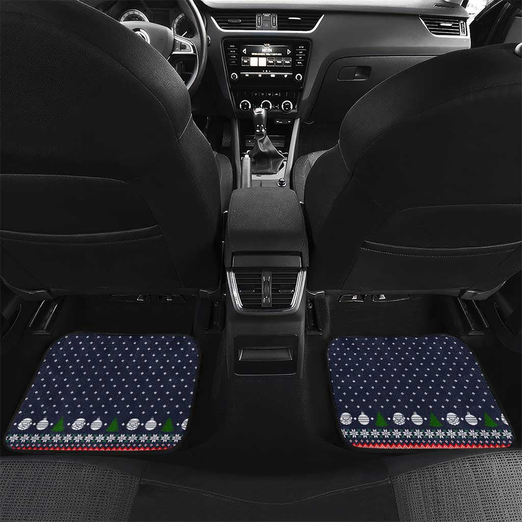 The Season To Be Jolly Goldendoodle Christmas Car Mats Xmas Holiday Patterns - Wonder Print Shop