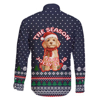 The Season To Be Jolly Goldendoodle Christmas Family Matching Tank Maxi Dress and Hawaiian Shirt Xmas Holiday Patterns - Wonder Print Shop