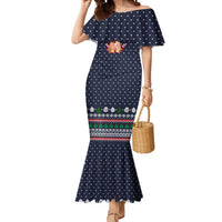 The Season To Be Jolly Goldendoodle Christmas Mermaid Dress Xmas Holiday Patterns - Wonder Print Shop