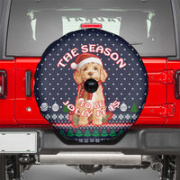 The Season To Be Jolly Goldendoodle Christmas Spare Tire Cover Xmas Holiday Patterns - Wonder Print Shop