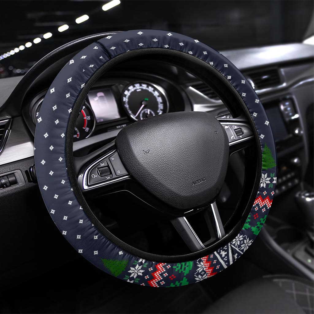 The Season To Be Jolly Goldendoodle Christmas Steering Wheel Cover Xmas Holiday Patterns - Wonder Print Shop