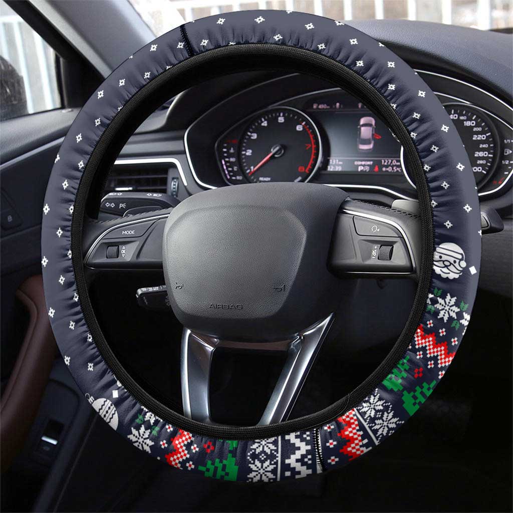 The Season To Be Jolly Goldendoodle Christmas Steering Wheel Cover Xmas Holiday Patterns - Wonder Print Shop