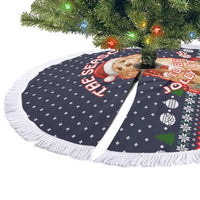 The Season To Be Jolly Goldendoodle Christmas Tree Skirt Xmas Holiday Patterns - Wonder Print Shop