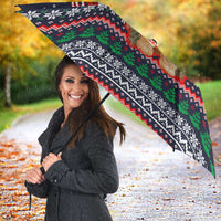 The Season To Be Jolly Goldendoodle Christmas Umbrella Xmas Holiday Patterns - Wonder Print Shop