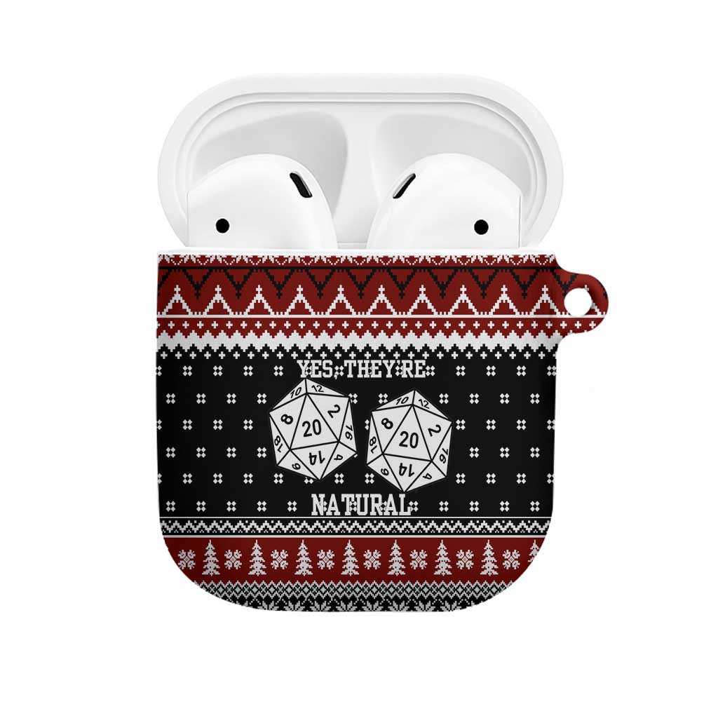 They Are Natural Christmas AirPods Case Xmas Holiday Patterns - Wonder Print Shop