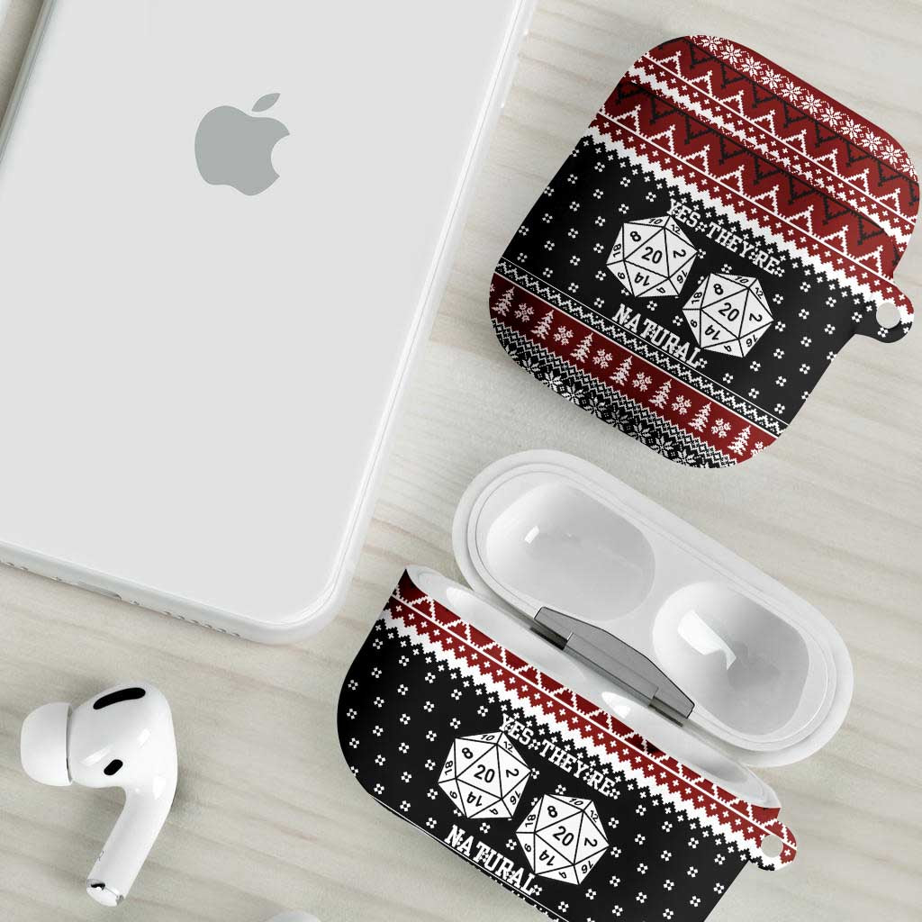 They Are Natural Christmas AirPods Case Xmas Holiday Patterns - Wonder Print Shop