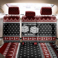They Are Natural Christmas Back Car Seat Cover Xmas Holiday Patterns - Wonder Print Shop