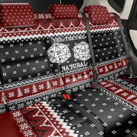 They Are Natural Christmas Back Car Seat Cover Xmas Holiday Patterns - Wonder Print Shop